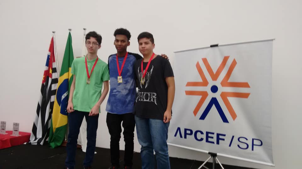 APCEF/SP  Equipe de xadrez da APCEF/SP participa de Copa Franco Montoro,  no clube - APCEF/SP