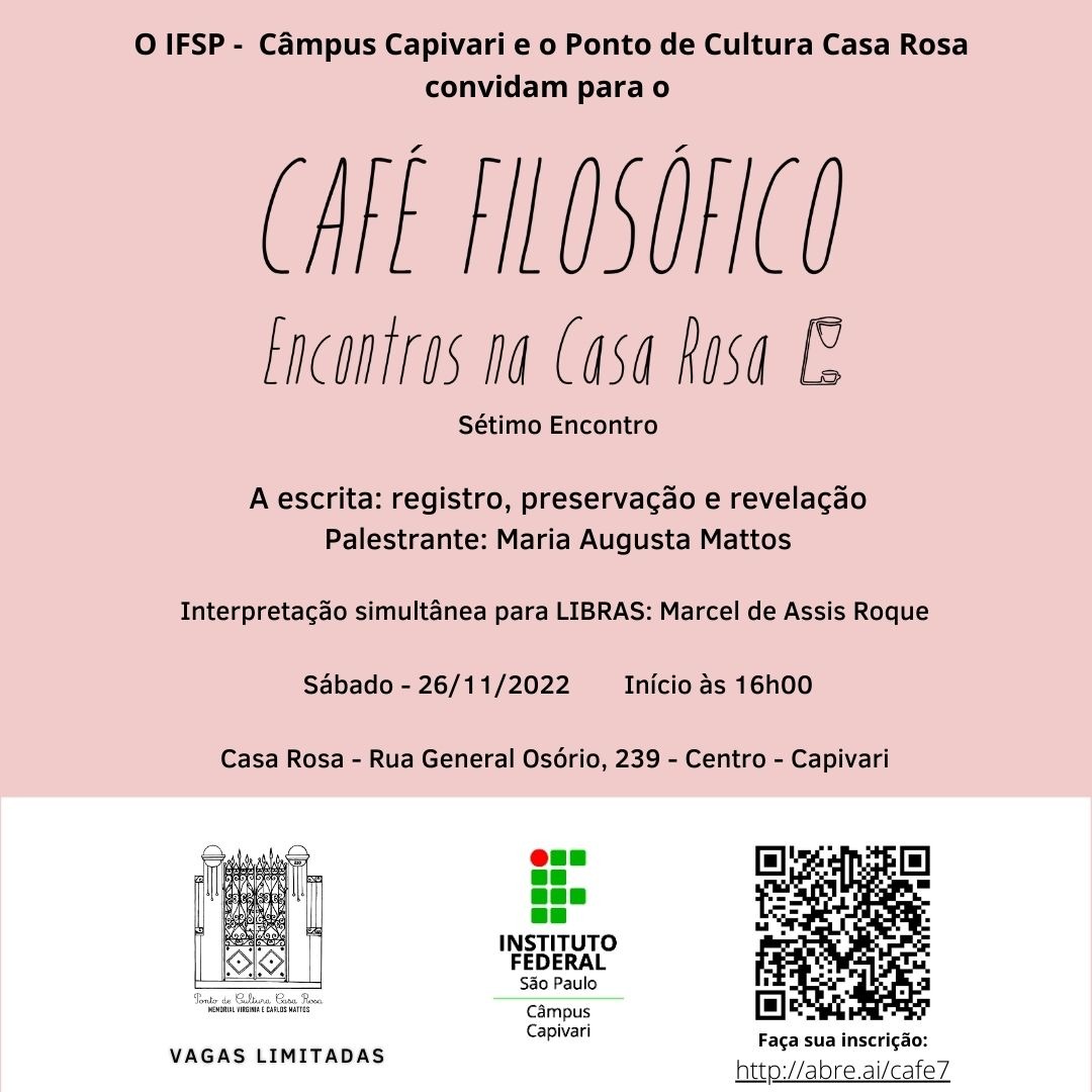 IFSP - Campus Capivari - CEX - Inscrições Abertas para Curso