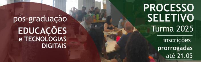 Inscrições de 14 de abril a 21 de maio de 2025