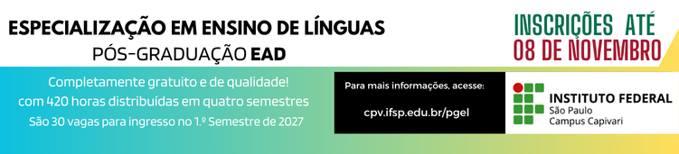 Processo Seletivo - PGEL 2027