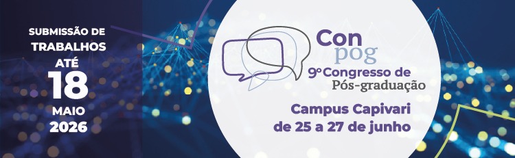 Conpog IFSP: aberto prazo para submissão de trabalhos