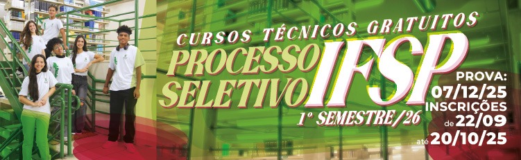 Processo Seletivo 1º Semestre 2026 