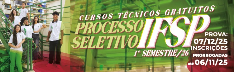 Processo Seletivo 1º Semestre 2026 